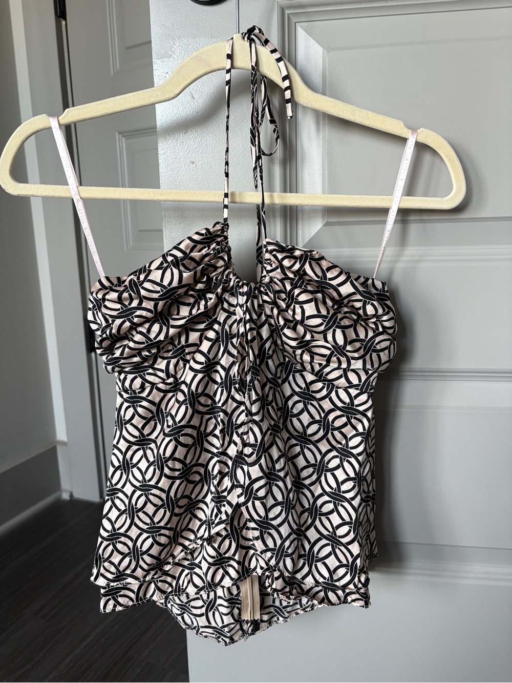 Alice & Trixie Silk Halter top